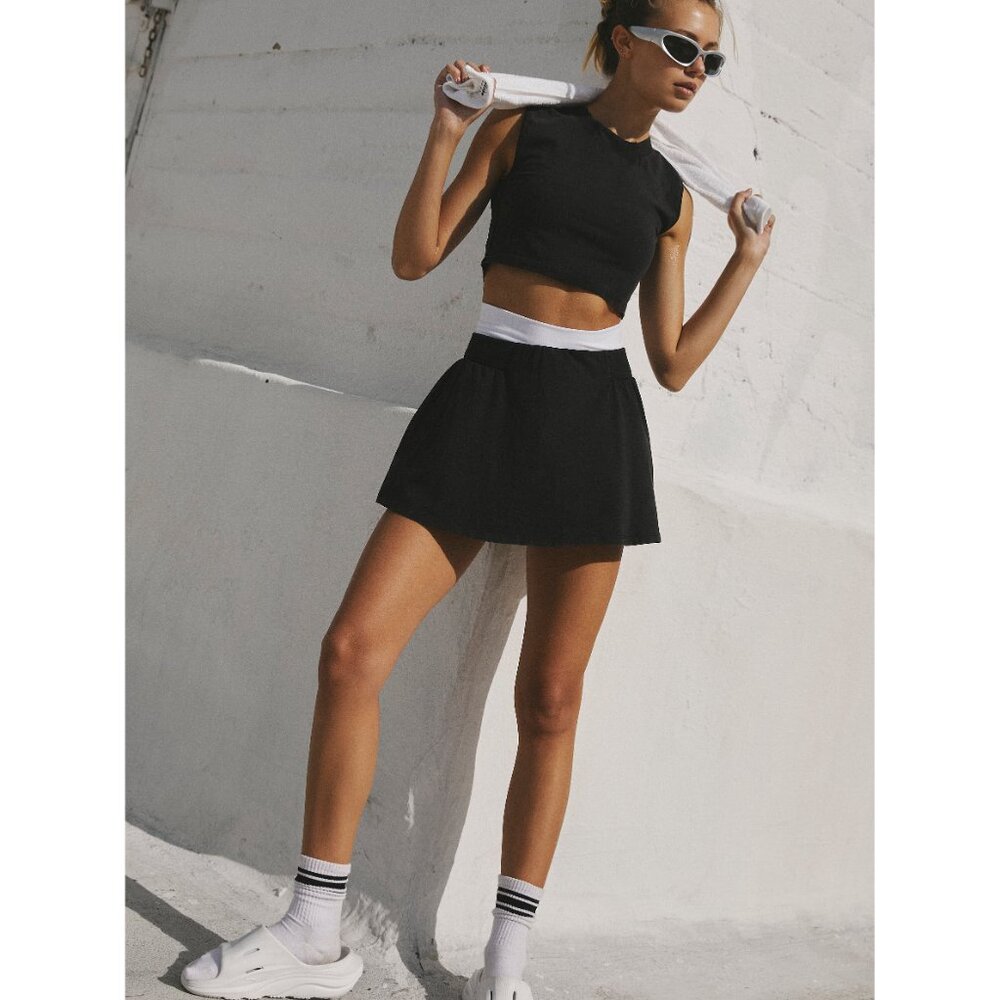 FP MOVEMENT Hot Shot Skort Set / Black - Picture 4 of 11